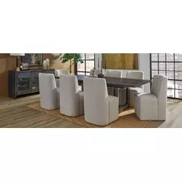 Waterfall Deep Ebony Extendable Rectangular Dining Room Set