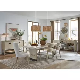 Sunset Cove Sanibel Brown Rectangular Dining Room Set