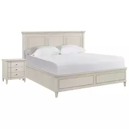 Oakmere Taupe Storage Panel Bedroom Set
