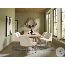 Banyon Bay Light Wood 121" Extendable Dining Room Set