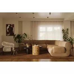 Zenith Latte Brown Modular Sectional