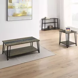 Harper Brown Occasional Table Set