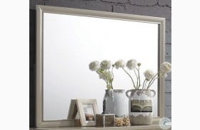 Beaumont Champagne Upholstered Panel Bedroom Set from ...