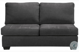 Ambee Slate Armless Loveseat