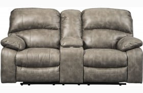  Dunwell Driftwood Power Reclining Sofa with Adjustable 