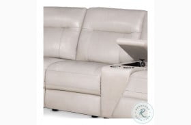 Casa Leather Armless Power Recliner