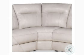 Casa Ivory Leather Wedge