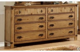 Pioneer Burnished Pine Bedroom Set From Furniture Of America Cm7449q Bed Coleman Furniture