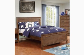 Colin Dark Oak Youth Panel Bedroom Set From Furniture Of America Coleman Furniture