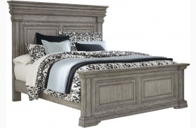 Madison Ridge Soft Grey Panel Bedroom Set from Pulaski ...