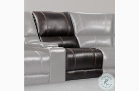 Whitman Verona Coffee Cordless Armless Power Recliner