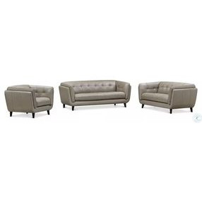 Sorella Cinnamon Leather Living Room Set