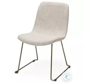 Sawyer Beige Fabric Dining Side Chair