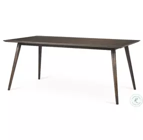 Nicholas Onyx Brown Solid Wood Dining Table