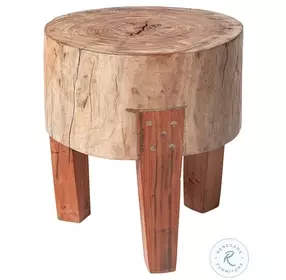Asco Rustic Solid Reclaimed 15" Stool