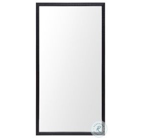 Bristol Black 22" x 42" Vanity Mirror