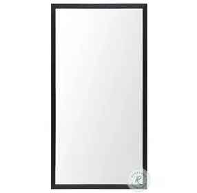 Bristol Black 22" x 42" Vanity Mirror