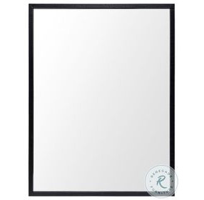Bristol Black 32" x 42" Vanity Mirror