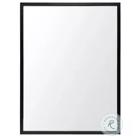 Bristol Black 32" x 42" Vanity Mirror
