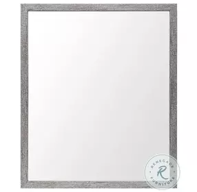 Bristol Gray 22" x 26" Vanity Mirror