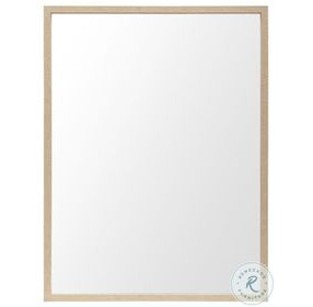 Bristol Tan Plain 30" Mirror