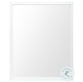Bristol White 26" x 32" Vanity Mirror