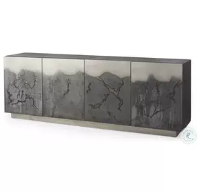 Roxdale Acid Washed Iron Metal Sideboard