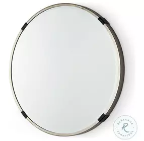 Melissa Gold Small Round Wall Mirror