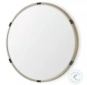 Melissa Gold Large Round Wall Mirror