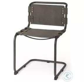 Berbick Brown Suede Dining Chair