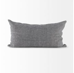 Ramone White and Black Decorative Pillow Cover