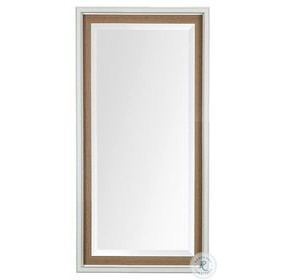 White Natural Beveled 48" Mirror