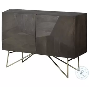 Darwin Dark Brown 2 Door Accent Cabinet