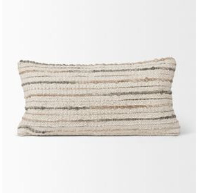 Kodi Cream Lumbar Pillow Cover