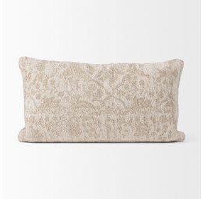 Khloe Cream Lumbar Pillow Cover