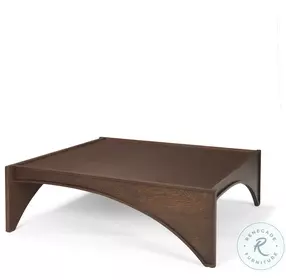 Laraya Medium Brown Wood Coffee Table