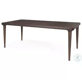 Suvan Dark Brown 84" Rectangular Dining Table