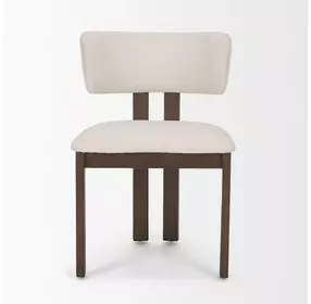 Soho Cream Upholstered Dining Chair