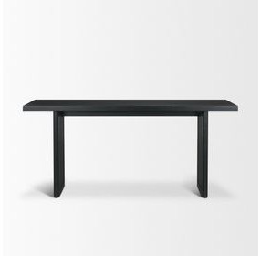 Grier Black 65" Console Table
