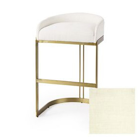 Hollyfield II Cream Upholstered Barstool