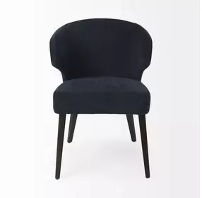 Niles Navy Upholstered Dining Chair