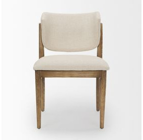 Cline Cream Performance Fabric Dining Chair