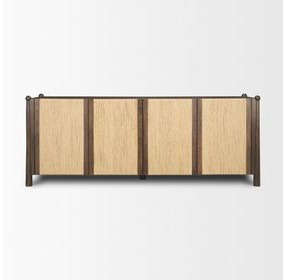 Bondi Dark Brown 4 Door Sideboard