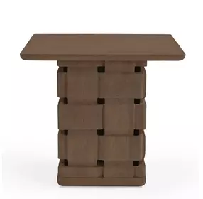 Trellyn Dark Brown Square Accent Table