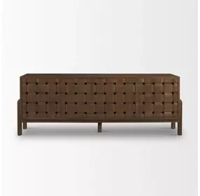 Trellyn Dark Brown 4 Door Sideboard