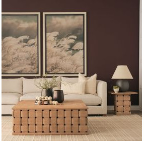 Trellyn Light Brown Square Occassional Table Set