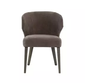 Niles Brown Upholstered Dining Chair