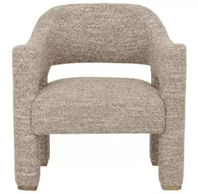 Prisca Holden Dusty Greige Upholstered Lounge Chair