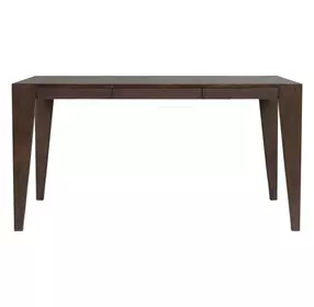 West End Saddle Brown 58" Extendable Rectangular Butterfly Leaf Dining Table