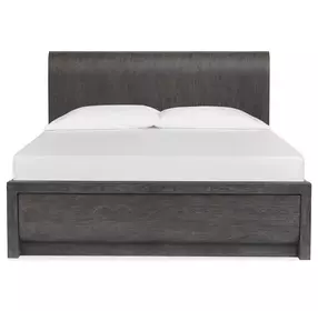 Kinsley Black Heron King Panel Bed